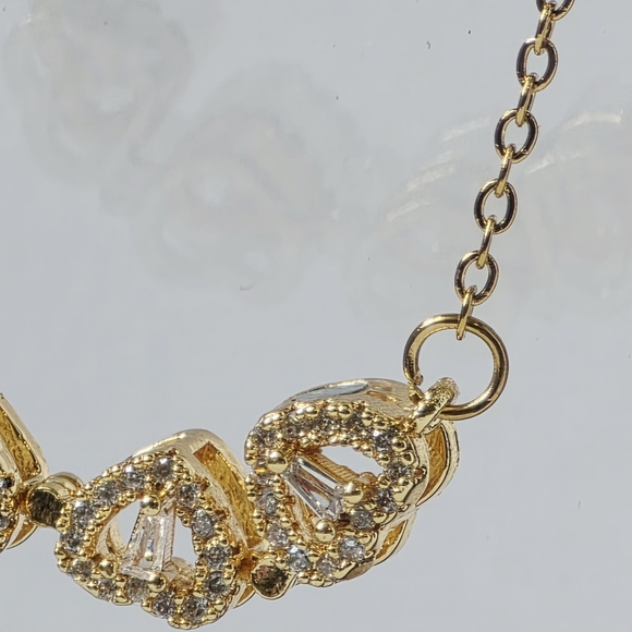 N0017 S-steel 4 Clover Pendant Necklace - Picture 5 of 10